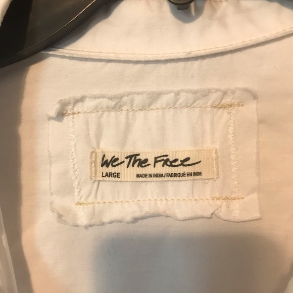 NWOT Free People button down shirt - Picture 5 of 5